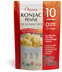 Better Than Pasta Organic Konjac Root Vegetable Penne