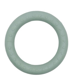 image of Hevea Kawan Teether Ring Seafoam Blue with sku:302561