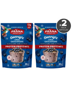 PRANA Protein Overnight Chia Oats Blueberry Muffin Bundle