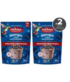 PRANA Protein Overnight Chia Oats Blueberry Muffin Bundle
