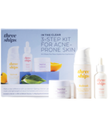 Three Ships In The Clear 3-Step Kit for Blemish-Prone Skin