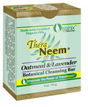 TheraNeem Oatmeal & Lavender Botanical Cleansing Bar