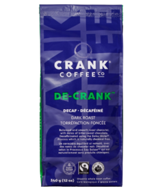 Crank Coffee Co. De-Crank Decaf Whole Bean Dark Roast