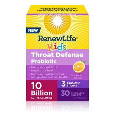 Renew Life Throat Defense Probiotic Renew Life Throat Defense Probiotic