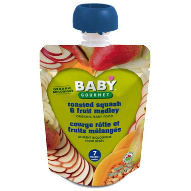 Baby Gourmet Roasted Squash and Fruit Medley Baby Food Baby Gourmet Roasted Squash and Fruit Medley Baby Food