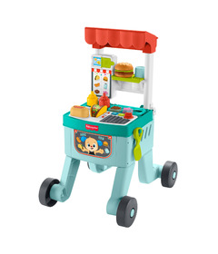Fisher-Price Laugh & Learn 4-in-1 Snack Cart Walker