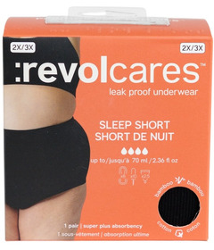 Revol Cares Period Sleep Short Black
