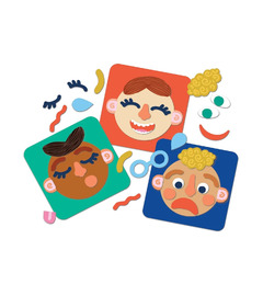 Manhattan Toy Making Faces Magnetic Set
