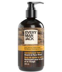 Every Man Jack Beard + Face Wash Sandalwood Teak