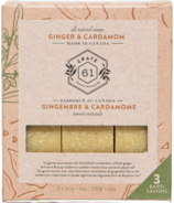 Crate 61 Organics Ginger Cardamom Bar Soap