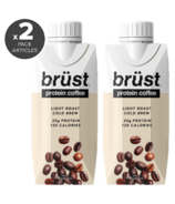 Brust Cold Brew Protein Coffee Light Roast Bundle (café protéiné à infusion à froid)