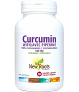 Curcumine à base de plantes de New Roots à 500 mg