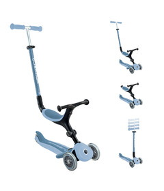 Globber GO-UP Active Ecologic Foldable Scooter Blueberry