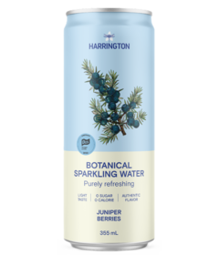 Harrington Botanical Sparkling Water Juniper Berries