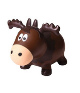 Farm Hoppers Wildlife Hoppers Inflatable Bouncing Brown Moose