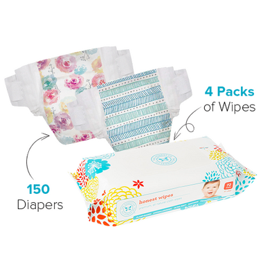 The Honest Company Size 5 Diapers & Wipes Bundle The Honest Company Size 5 Diapers & Wipes Bundle