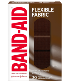 Band-Aid Flexible Fabric Adhesive Bandages Assorted Sizes