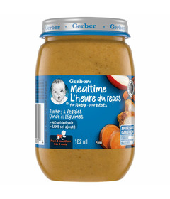Gerber Mealtime Dinde et légumes