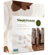 Barres protéinées végétales au chocolat et à la noix de coco de Simply Protein