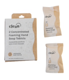 Nature Bee Foaming Hand Soap Tablets Unscented