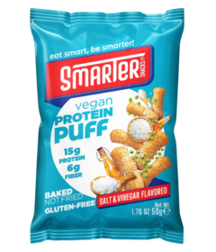 Smarter Snacks Vegan Protein Puff Salt & Vinegar