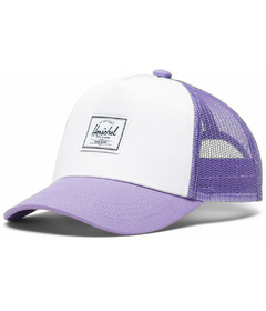 Herschel Supply Whaler Cotton Mesh Cap Paisley Purple White