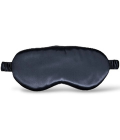 HoneyLux Organic Silk Sleep Mask Black