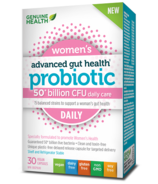 Genuine Health probiotique pour femmes Santé du système digestif 50 milliards CFU