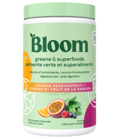 Bloom Greens & Superfoods Orange Passionfruit