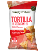 Simply Protein Restaurant Style Protein Tortilla Chips Hint of Habanero