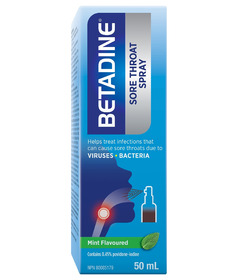 Betadine Sore Throat Spray