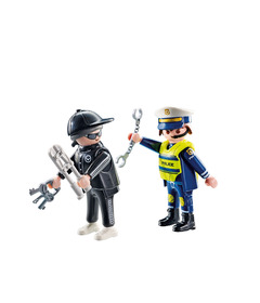 Playmobil Policeman and Burglar