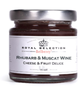 Délice de myrtille et de rhubarbe & Vin muscat