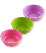 Re-Play Bowls Set Butterfly Bright Pink, Lime Green and Purple