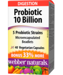 Webber Naturals Probiotiques 10 milliards