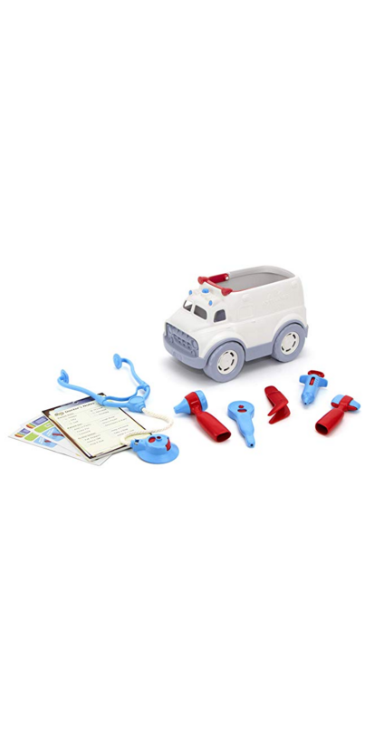 Green toys ambulance on sale