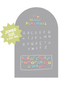 Cherrypick Jumbo Magic Playwall Arch Magnetic Wall Decal Stone Grey