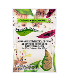 Splendor Garden Organic Mustard Seed Brown Ground