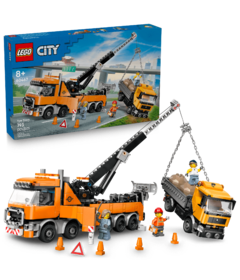 LEGO City Heavy Duty Recovery Tow Truck with Crane Toy Construction Kit
