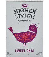 Higher Living Organic Tea Sweet Chai 