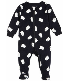 Petit Lem Sleeper Black with Glow in the Dark Ghost Print