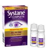 Systane Complete Preservative-Free Eye Drops Twin Pack