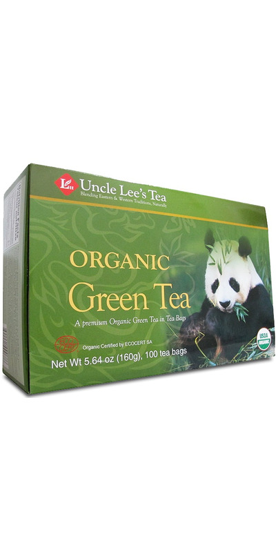 Uncle Lee's Tea Organic Green Tea 20 Tea Bags – Nutrition Plus