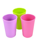 Re-Play Drinking Cups Butterfly Bright Pink, Lime Green and Purple