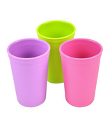 Re-Play Tasses à boire Papillon rose vif, vert lime et violet