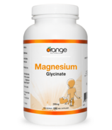 Orange Naturals glycinate de magnésium 200 mg