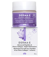 Crème de nuit Derma E Advanced Peptide Flora Collagen