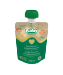 Baby Gourmet, aliment bio pour bébés de saison à la poire, citrouille et banane
