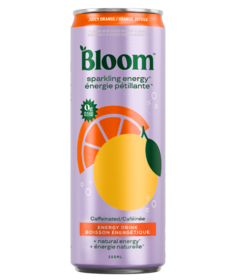 Bloom Sparkling Energy Drink Juicy Orange