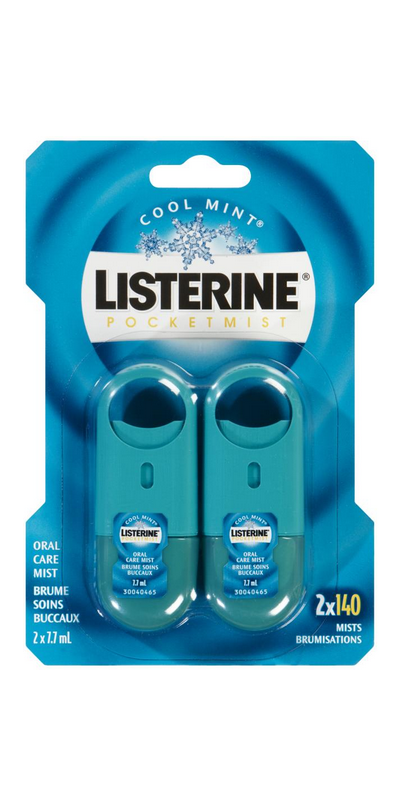 Buy Listerine PocketMist Oral Care Mist Cool Mint at Well.ca | Free ...